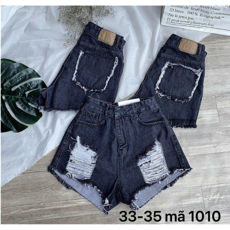 SIZE 30_35 SORT JEAN XÁM RÁCH BIGSIZE LƯNG CAO