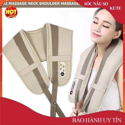 ️ máy mát xa cầm tay,Máy Massage Vai, Lưng, Cổ, Gáy