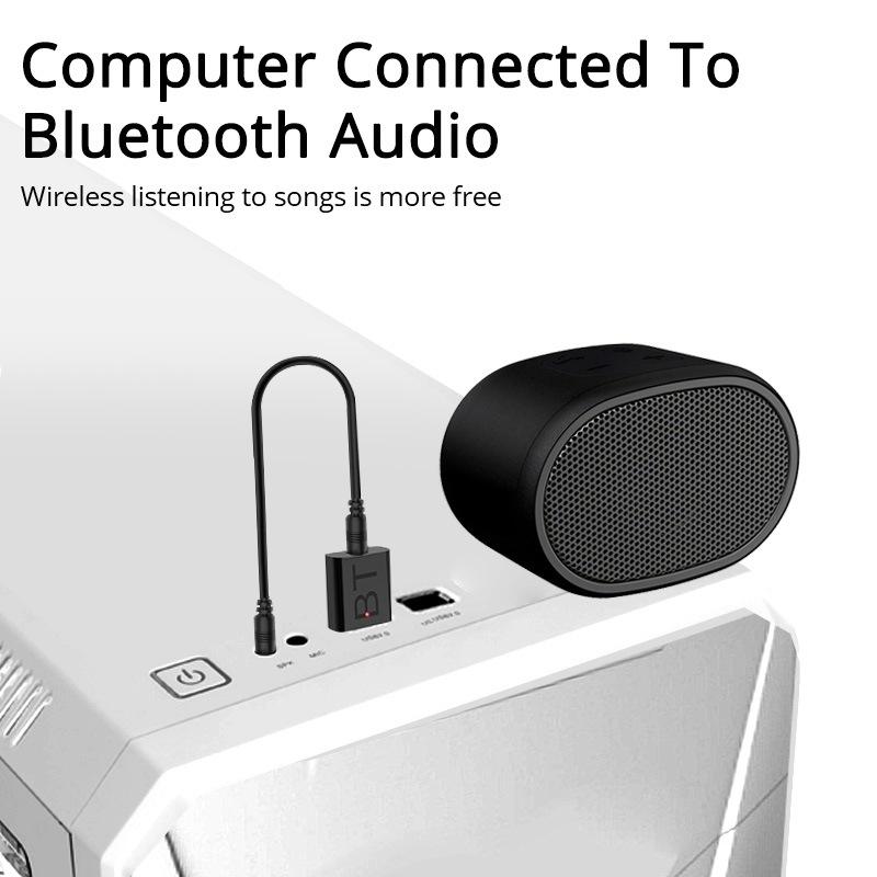 Bộ Thu Phát Tín Hiệu Bluetooth 5.0 Cho Tv Pc Xe Hơi