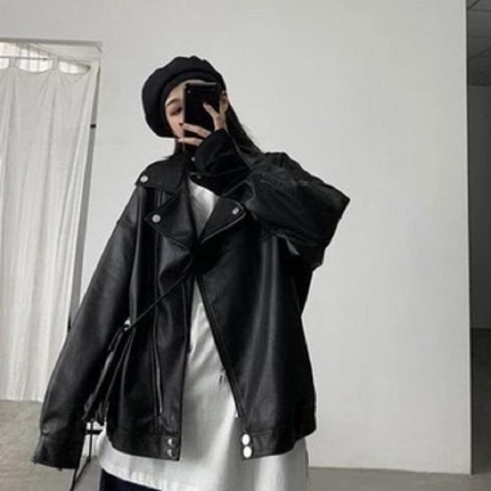 Áo khoác dạ cổ vest Ulzzang Hàn Quốc