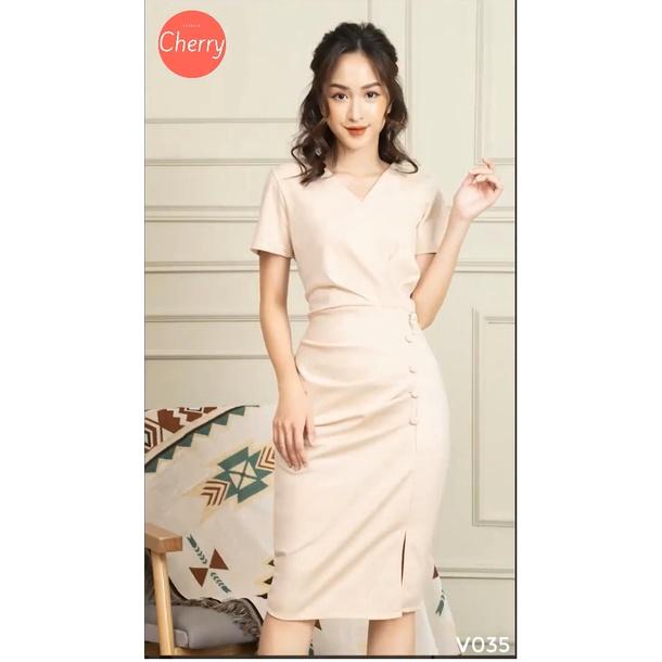 Váy liền thân dáng dáng maxi cực đẹp - một trong những chiếc váy thiết kế của - V035