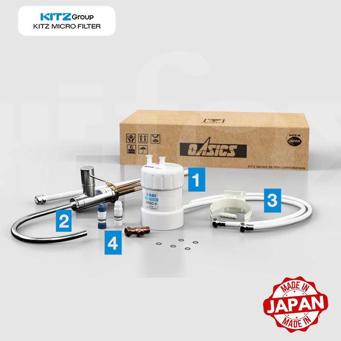 Máy lọc nước lắp dưới bồn rửa KITZ OSS-G4  - Hàng chính hãng