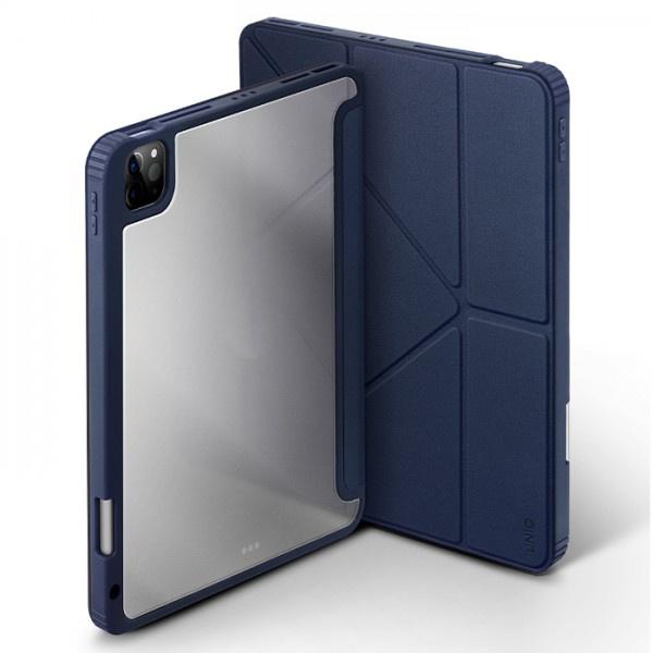 Hàng chính hãng - Ốp Lưng dành Cho Ipad Pro 11 UNIQ Moven Antimicrobial Thiết Kế Cứng Cáp Nếp Gấp Linh Hoạt Dễ Đổi Chân Đế