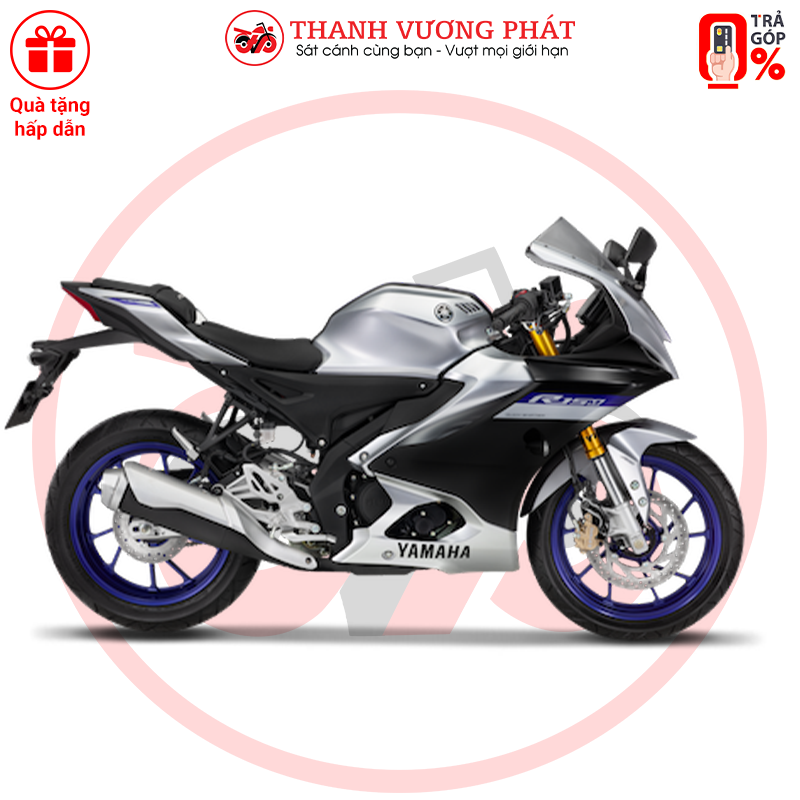 Xe côn tay Yamaha YZF-R15M hoàn toàn mới - động cơ 155cc VVA, phanh ABS 2 kênh, kết nối Y-connect, Track mode &amp; Street mode, phuộc Upside Down, hệ thống kiểm soát lực kéo TCS, công nghệ sang số nhanh Quick Shifter