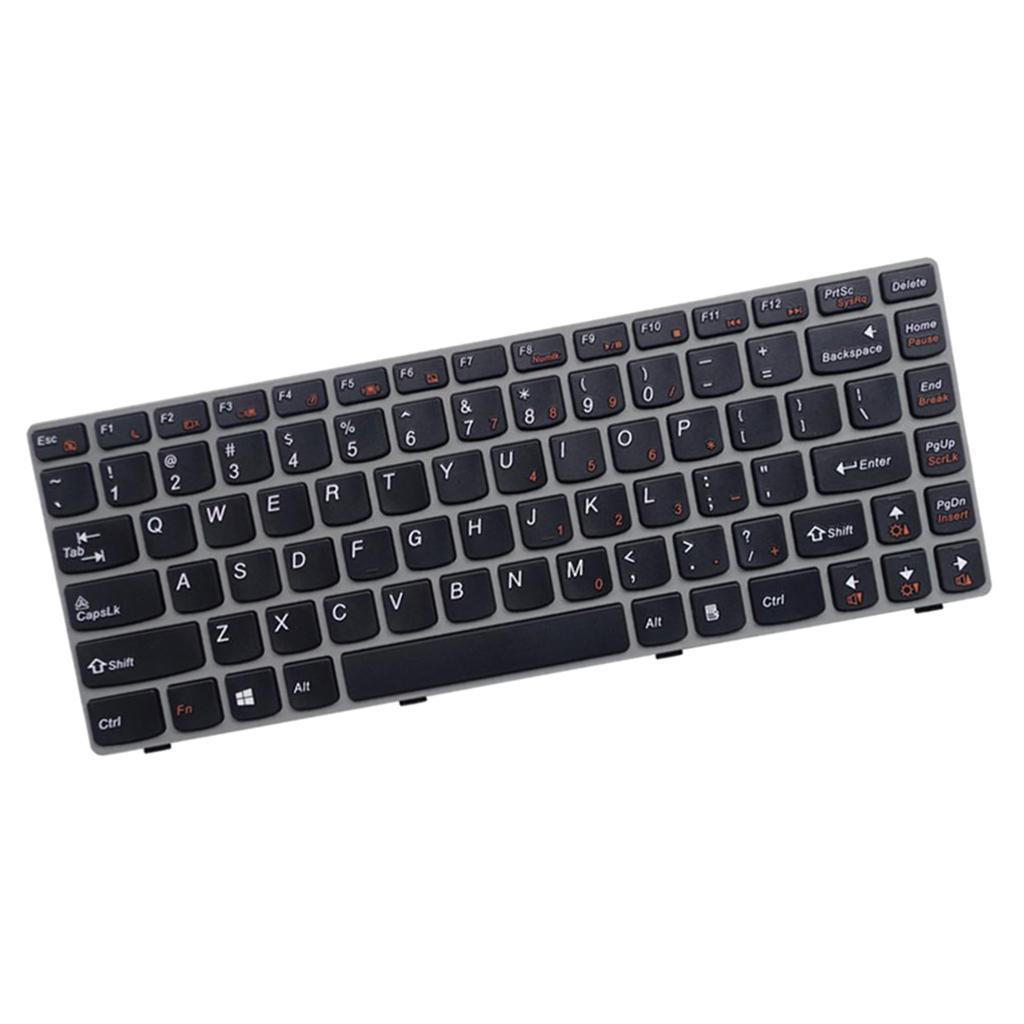 Plastic Laptop Keyboard English Layout Replacement Part for  Z460A