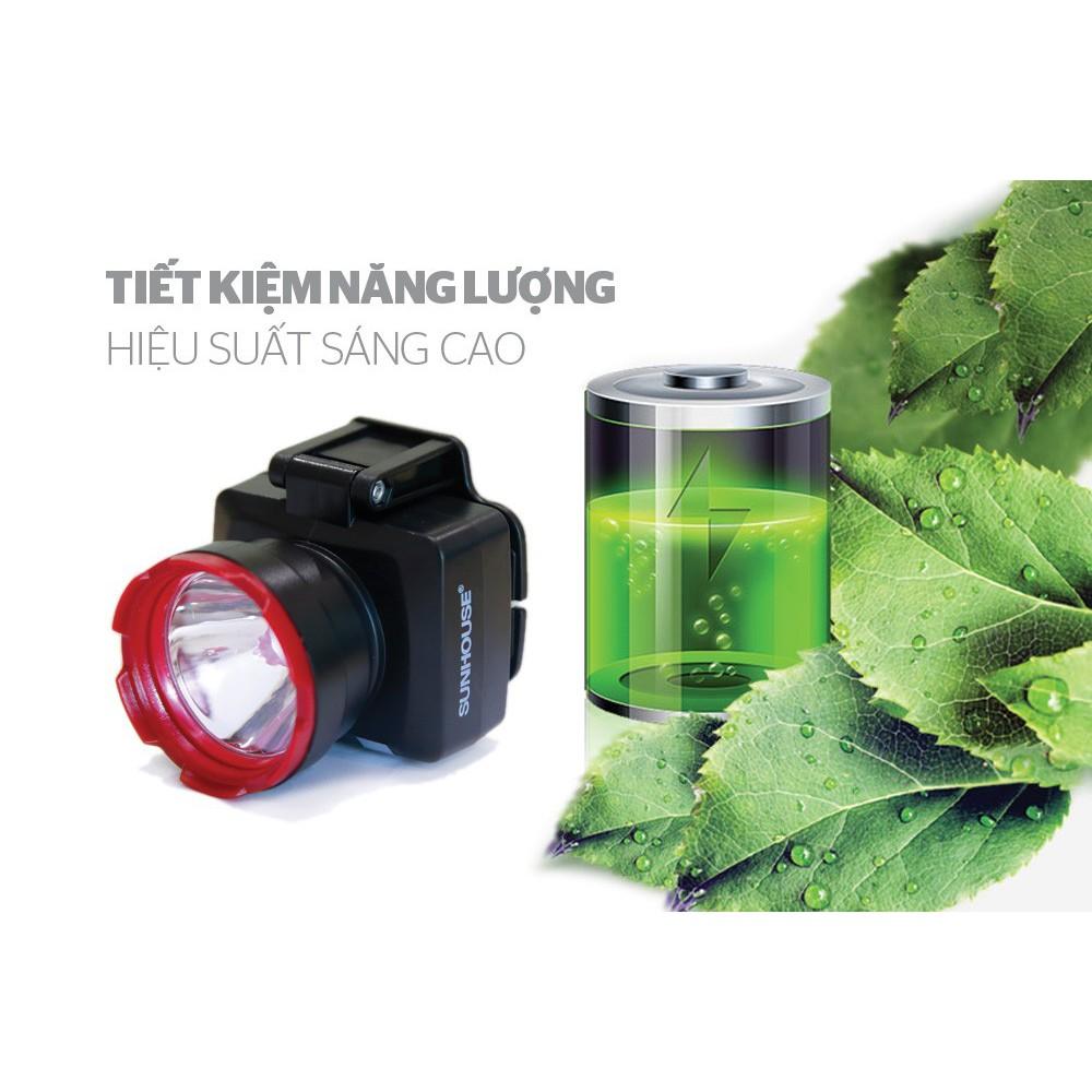 Đèn Pin Đội Đầu Sunhouse Cỡ Nhỏ She 5012