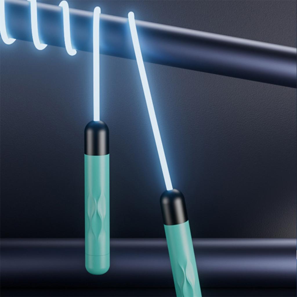 2x Glowing Skipping Rope Children Students Fitness Exercise Jump Ropes