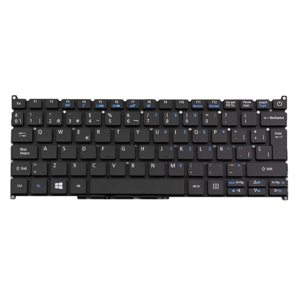 Spanish Layout Keyboard Parts for ACER Aspire ES1-132 C9N8 Notebook Black