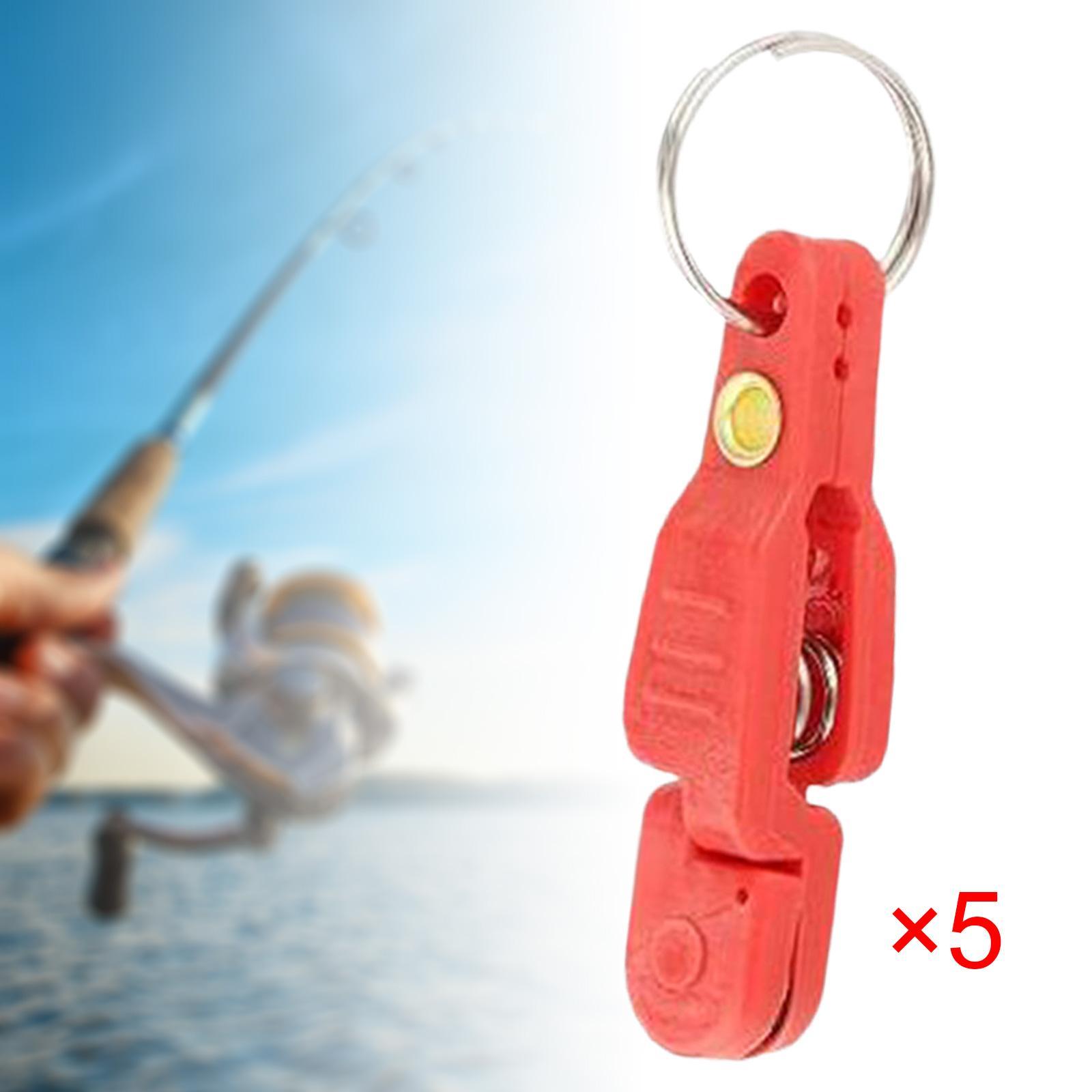 Heavy tension snap release clips for weight Red