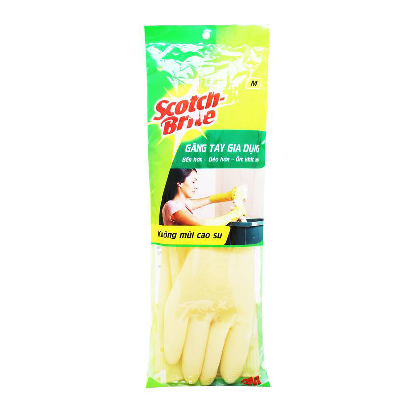 Găng tay dài Scotch Brite 3M cỡ M 26cm