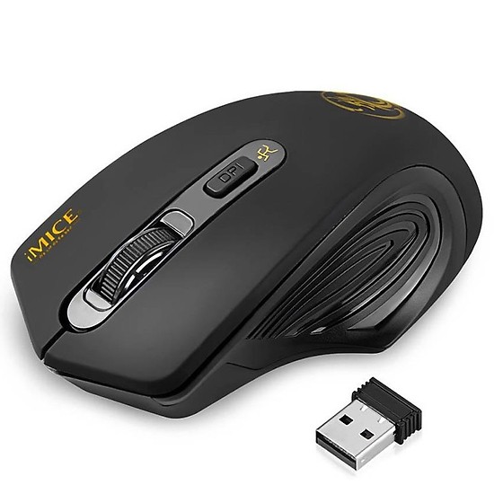 CHUỘT KHÔNG DÂY IMICE E1800 Wireless 2.4Ghz 2000DPI Cao Cấp - HÀNG NHẬP KHẨU (Giao màu ngẫu nhiên)