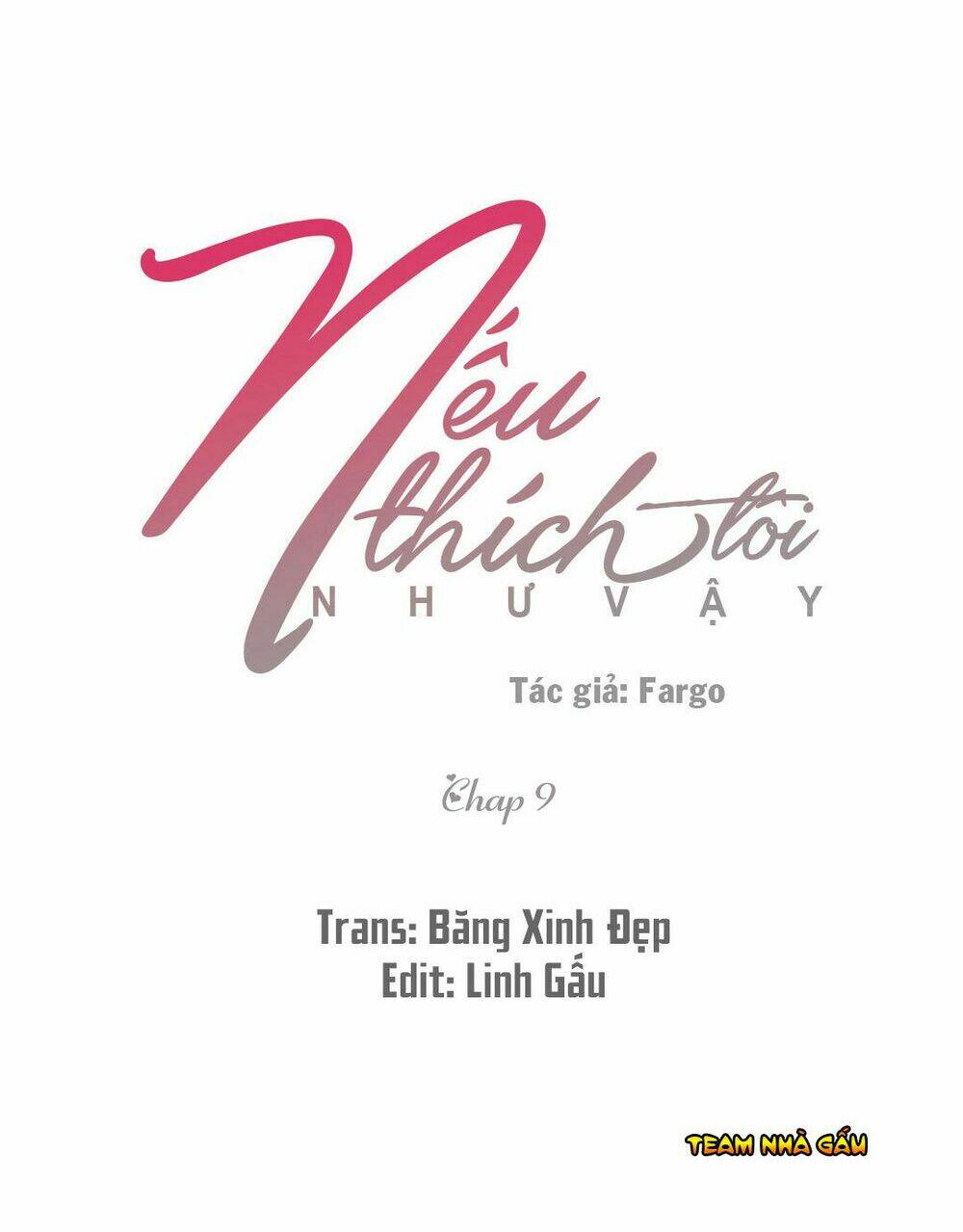 nếu thích tôi như vậy (ss2) chapter 9 1