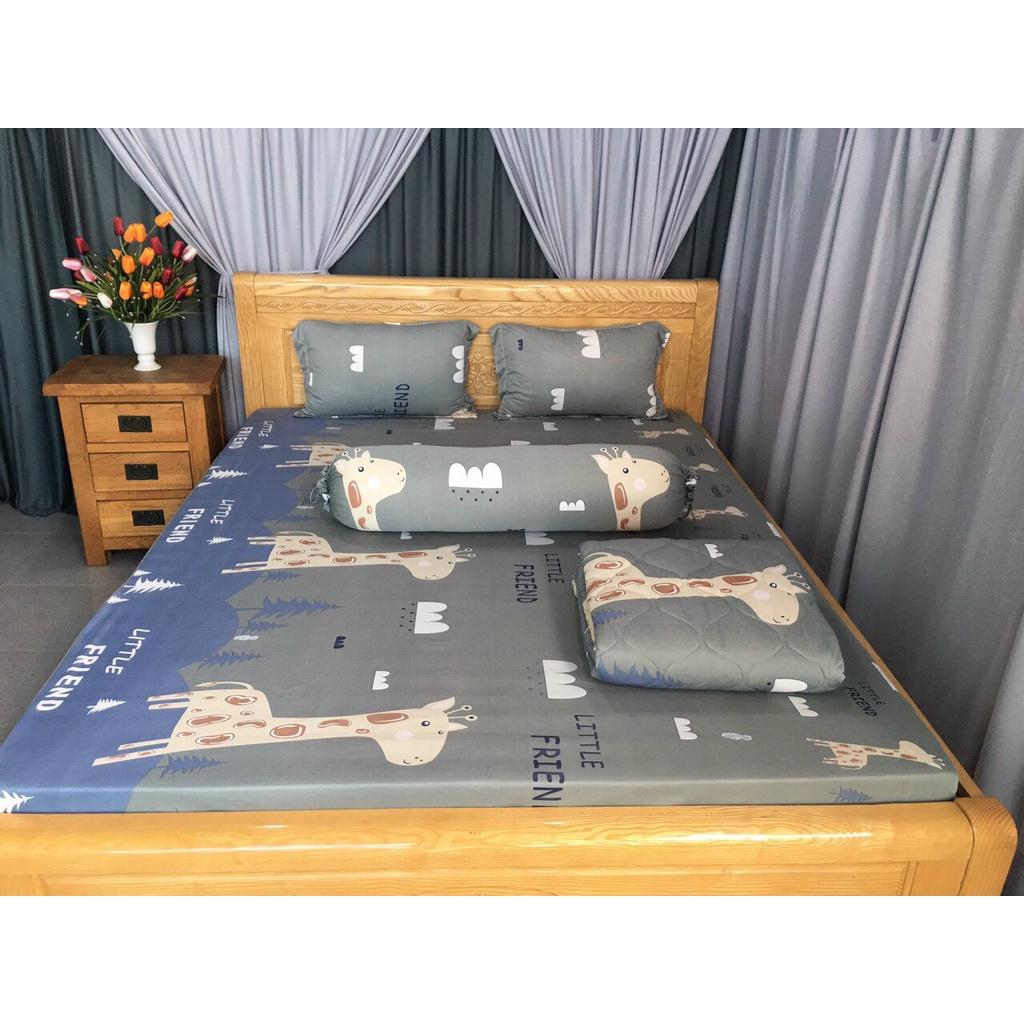 Bộ Drap Thun Lạnh Hàn Quốc inbox chọn màu