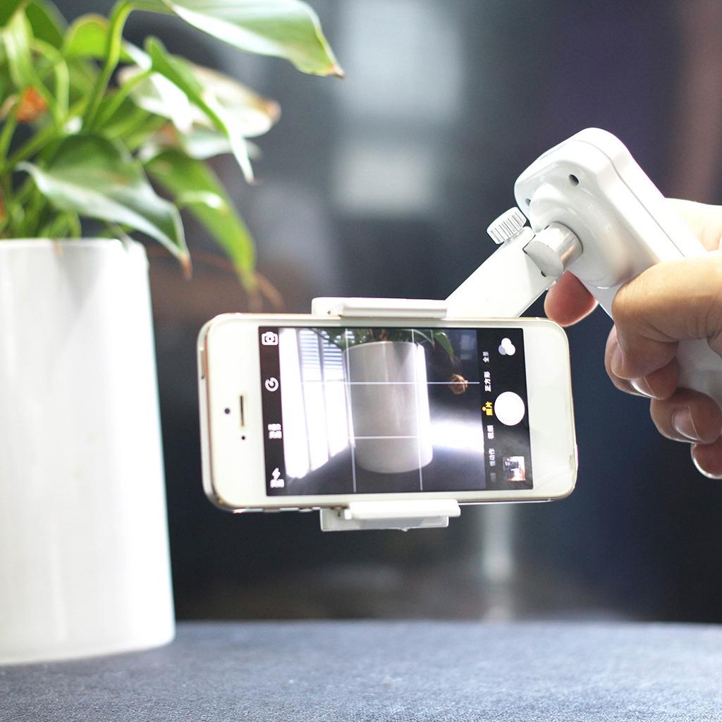 Handheld Gimbal Folding Stabilizer Phone Holder Adjustable 2 Axis