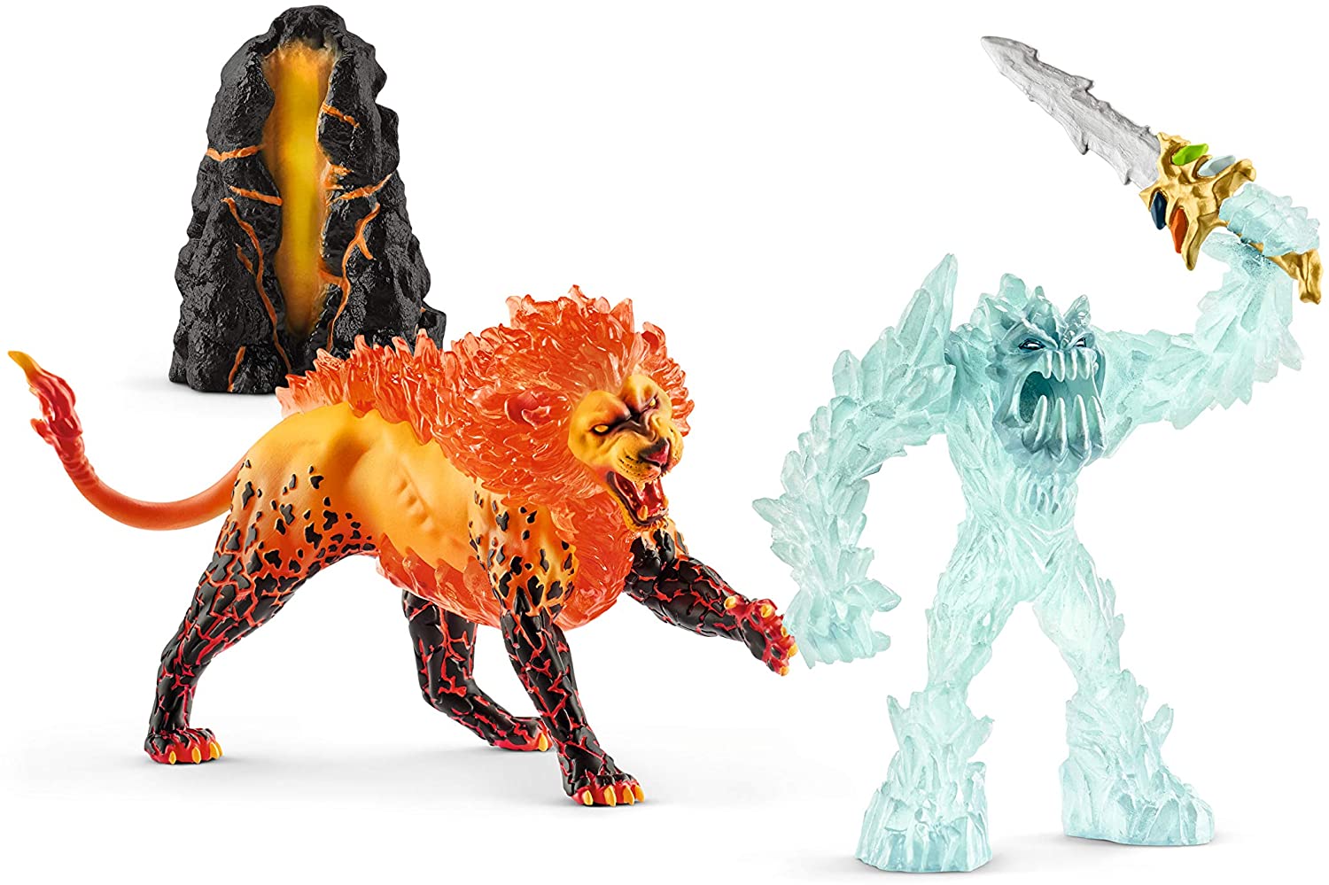 Đồ chơi mô hình SCHLEICH Bộ Đại chiến Thế giới Eldrador: Thanh Gươm Quyền Năng 42455