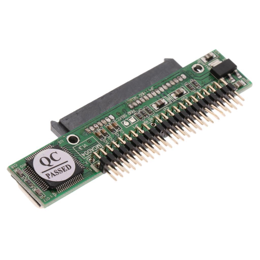 Laptop 2.5  7+15 To IDE Male Converter Card Support ATA Serial Adapter