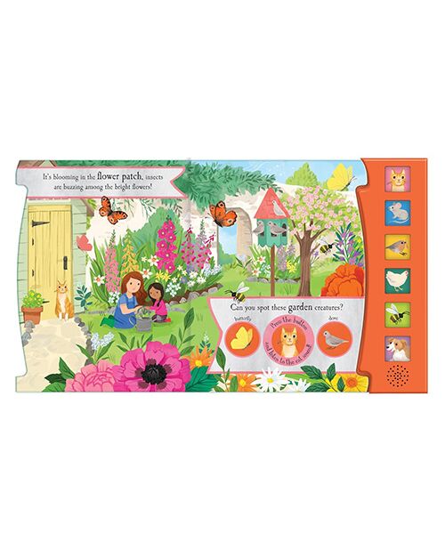 Nature Sound Book - Noisy Garden
