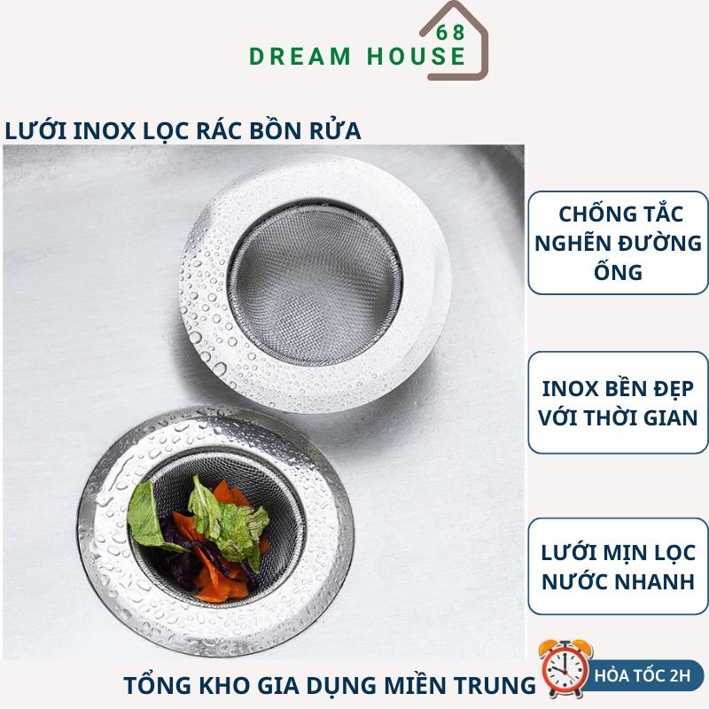 Lưới Inox Lọc Rác, Lưới Lọc Rác Bồn Rửa Chống Tắc Nghẽn