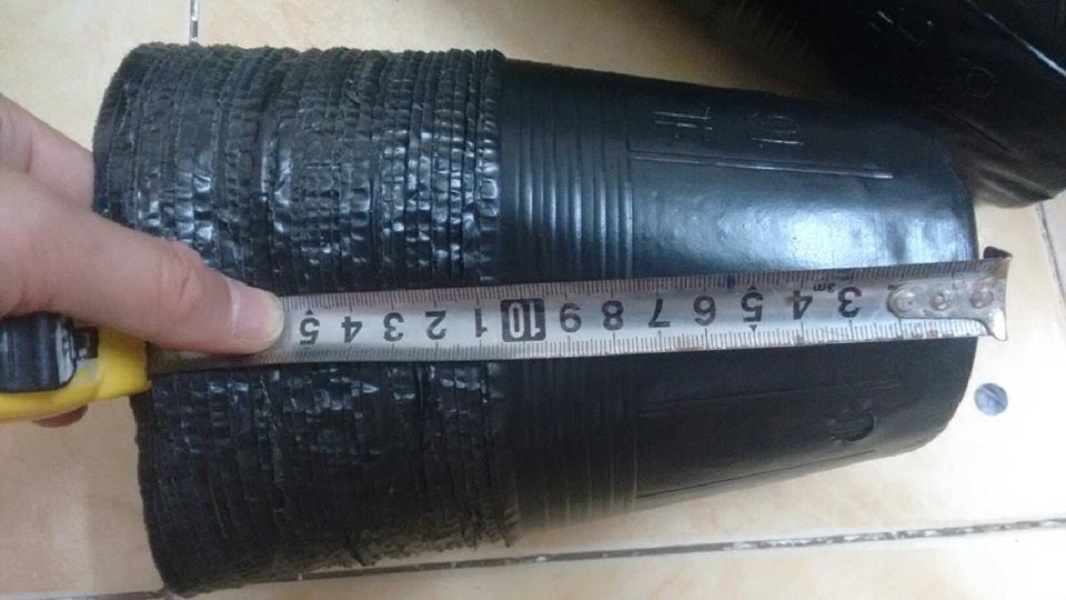 1KG CHẬU NHỰA MỀM ƯƠM CÂY 16x14 - BỊCH, TÚI BẦU 16x14,1kg = 150 chậu