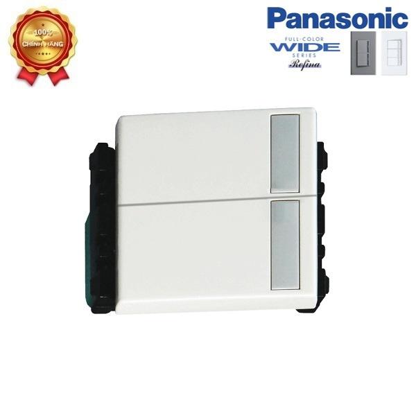 CÔNG TẮC PANASONIC WIDE REFINA 2 CHIỀU LOẠI ĐÔI WEC5542-7SW