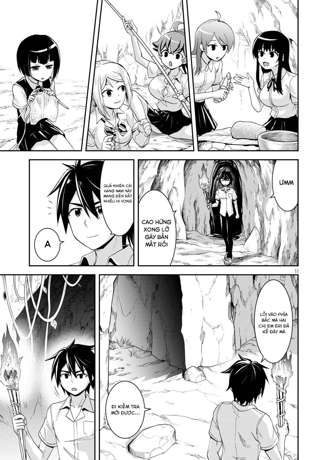 isekai yurutto survival seikatsu: gakkou no minna to isekai no mujintou ni tenishitakedo ore dake chapter 11 11
