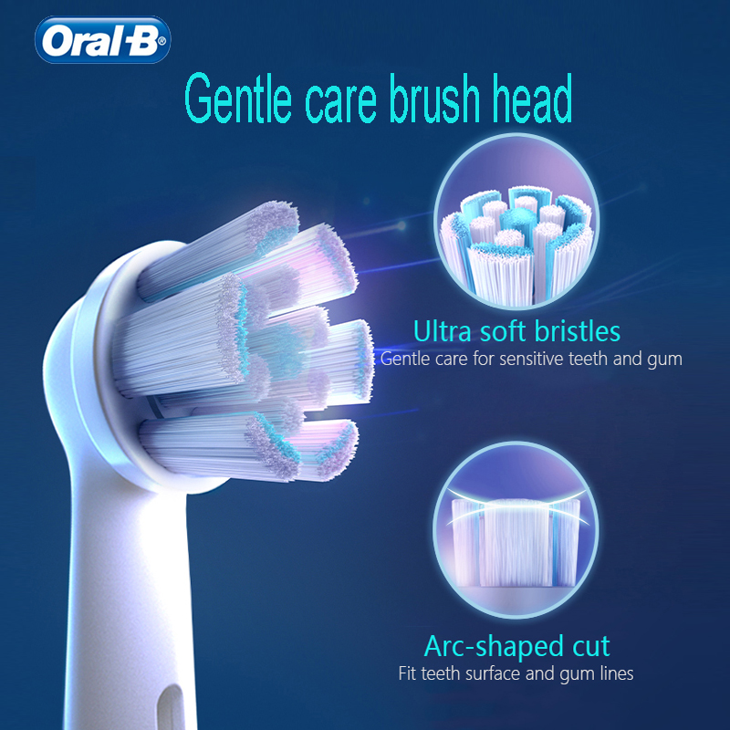 Đầu bàn chải đánh răng điện thay thế Oral-B iO Ultimate Clean Refill Đầu bàn chải đánh răng sạch nhẹ nhàng cho Oral B IO7 IO8 IO9