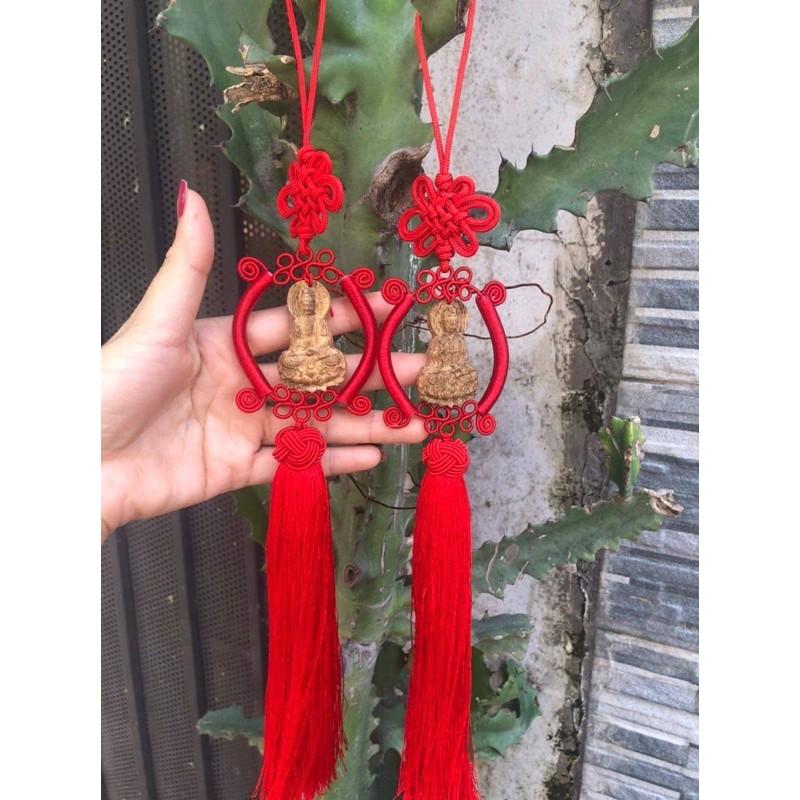 MÓC TRẦM HƯƠNG PHẬT QUAN ÂM TREO XE OTO