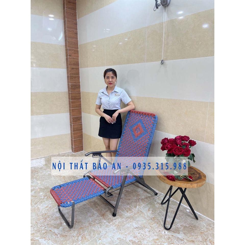 Ghế xếp dây Đài Loan khung sắt Bảo An