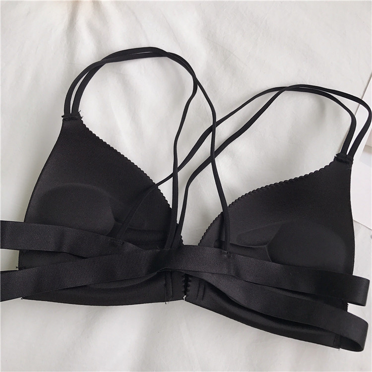 Áo Bra Đúc Su Dây Chéo Cài Trước - AO59