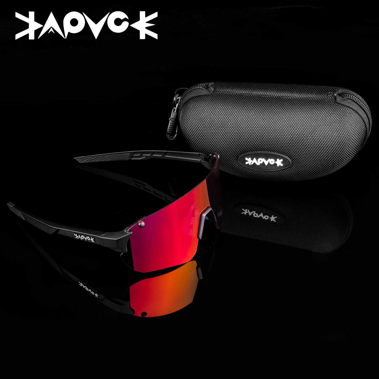 Kính Đi Xe Đạp MTB Núi Kính Xe Đạp Xe Đạp Đường Trường Đi Xe Đạp Kính Mắt Nữ Đi Bộ Đường Dài Ngoài Trời Kính Mát Thể Thao Nam Nữ Color: KEHU-01 Lenses Color: 4LENS