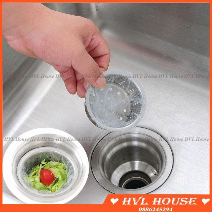 Túi Lọc Rác Bồn Rửa Chén , Rửa Bát ️HOTSALE️ 100 Túi Lọc Rác Bồn Rửa Chén Bát