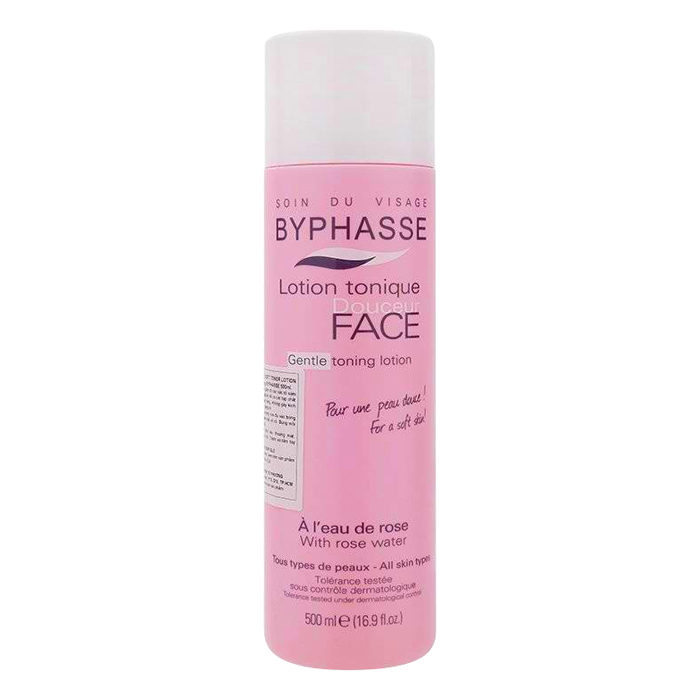 Nước Hoa Hồng Dưỡng Da Byphasse Face Soft Toner Lotion (500ml)