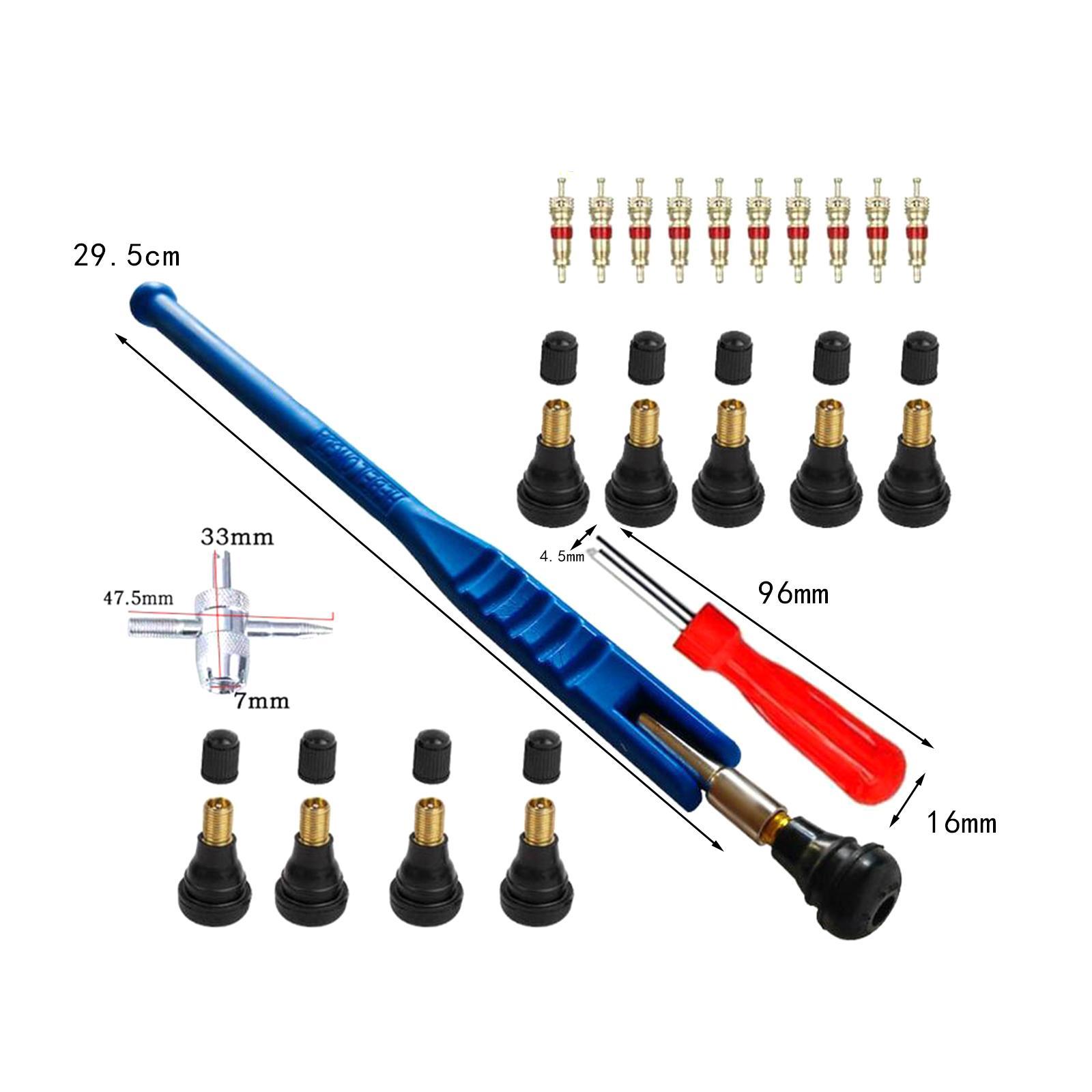 23 Pieces Tyre Removal Tool ,Tyre Repair Tool /Multifunctional/ Tire Stem Puller Tools Set for Car /Truck /Motorcycle