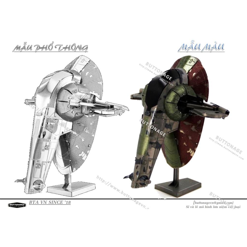 Mô Hình Lắp Ráp 3d Phi Thuyền Tuần Tra Slave I