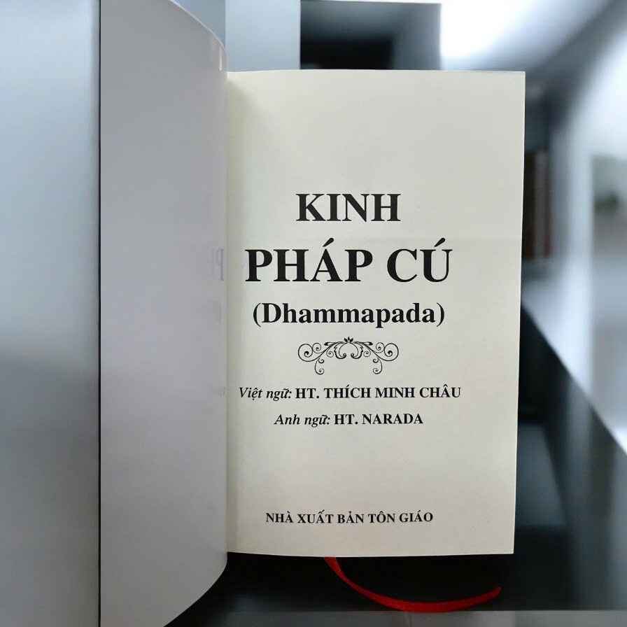 Kinh Pháp Cú Mini Song Ngữ Anh - Việt '(9x13)