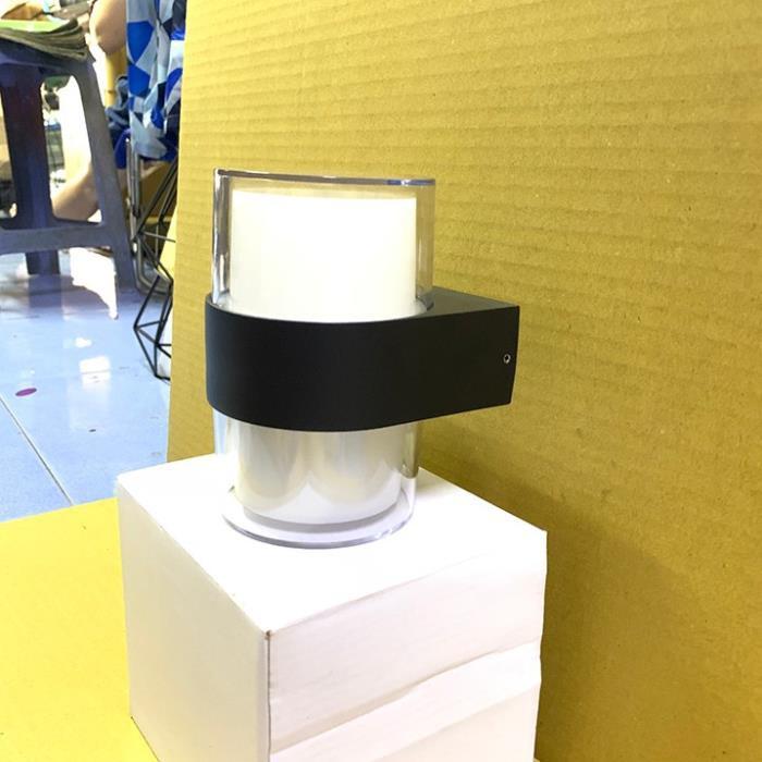 Đèn Led Hắt Tường Sáng 2 Đầu Hình Trụ Tròn