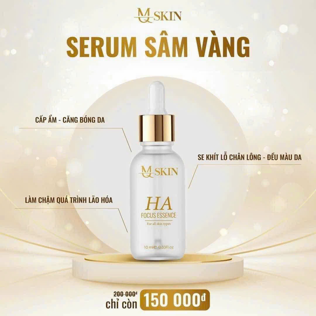 Serum Sâm Vàng MQ Skin 10ml