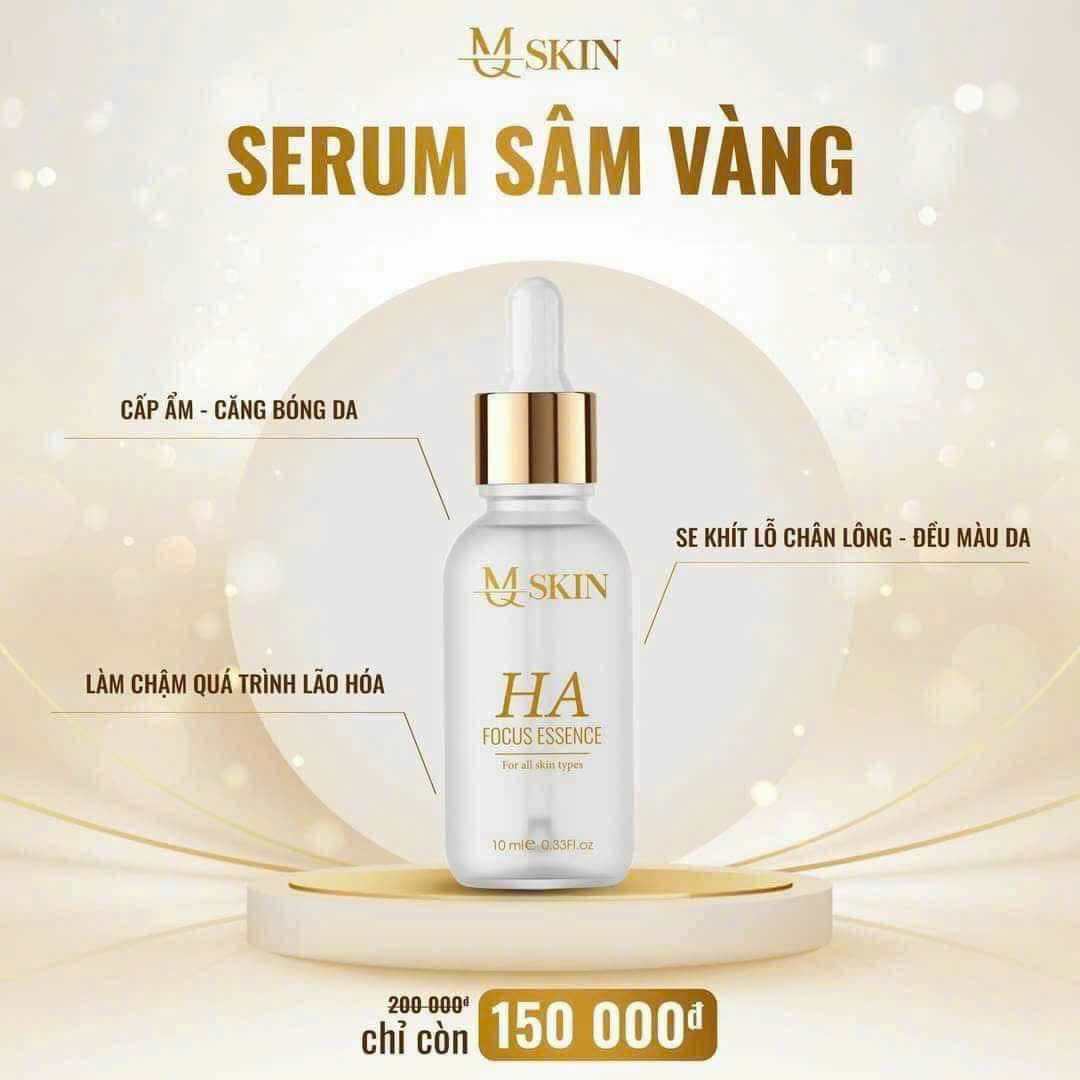  Serum Sâm Vàng MQ Skin 10ml