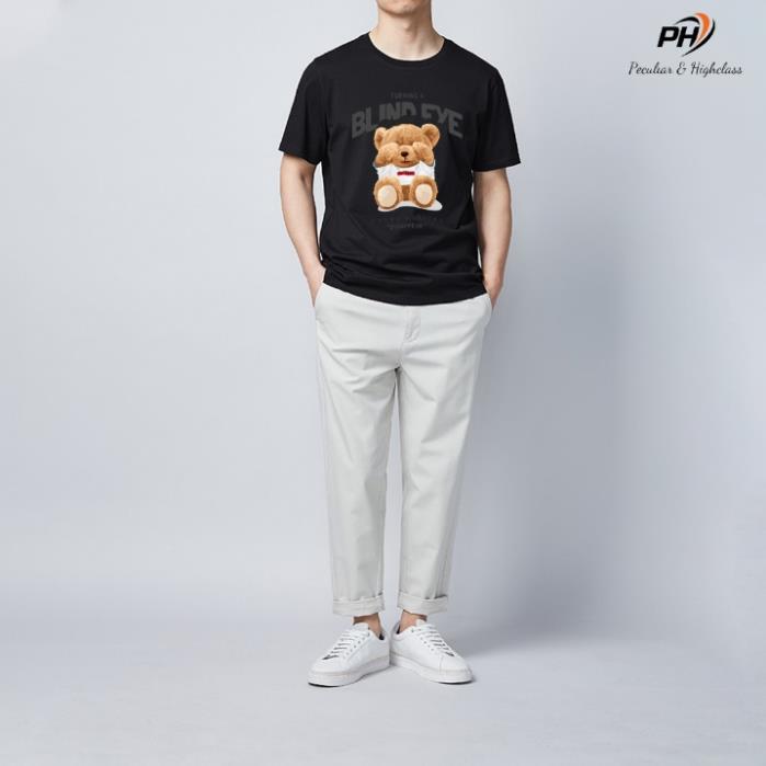 Áo thun nam BLIND EYE cổ tròn ngắn tay chất cotton mềm mại thoáng mát-PHSHOP204