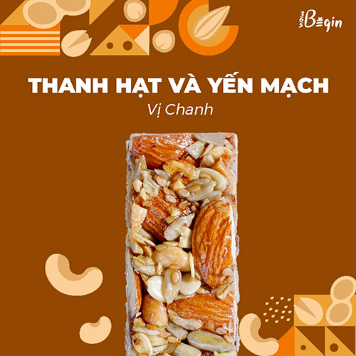 Hộp 6 Thanh Năng Lượng Yến mạch Và Các Loại Hạt 365Begin - SUPERFIT Chanh Xí Muội 270g (Gồm 3 vị: Bí, Chanh, Socola) - Tiện Lợi, Lành Mạnh, phù hợp người tập thể thao và ăn kiêng