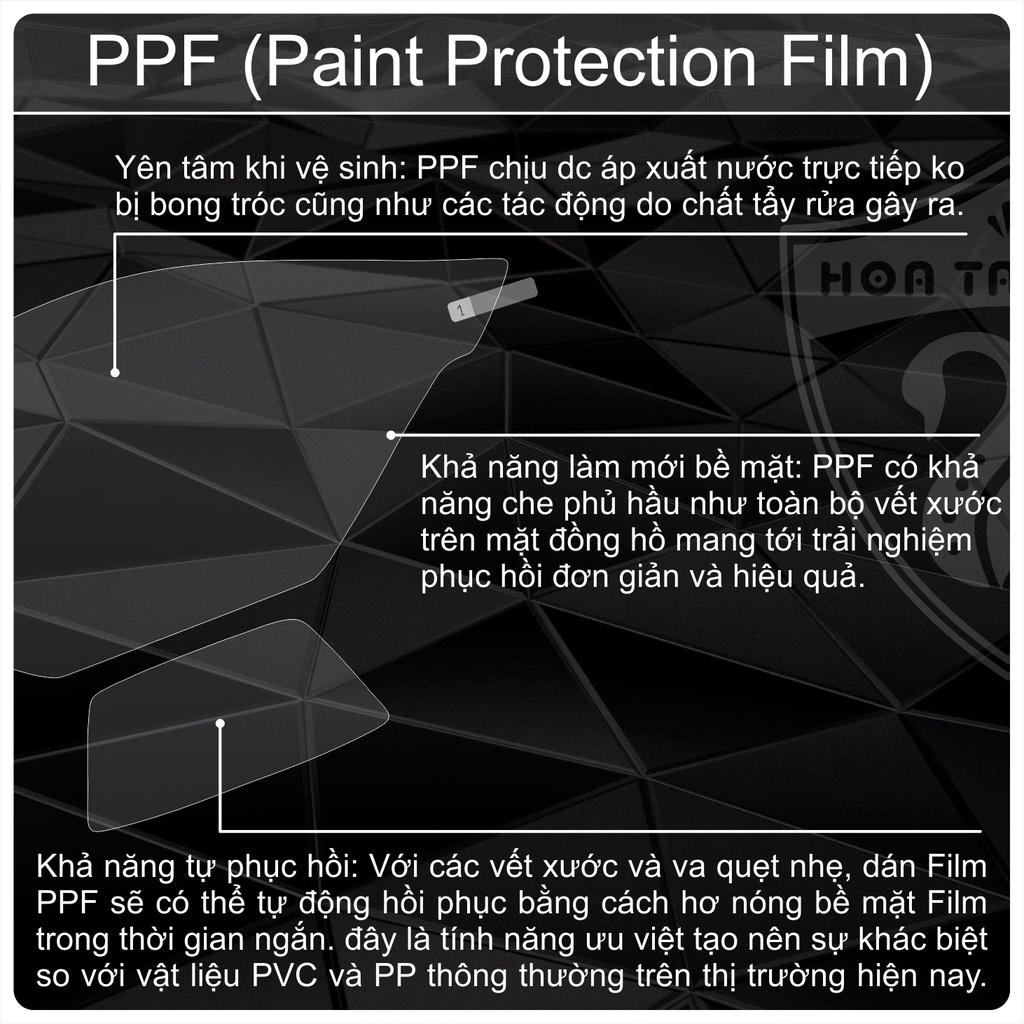 Miếng dán PPF bảo vệ mặt đồng hồ dành cho xe Honda SH 2021 PPF