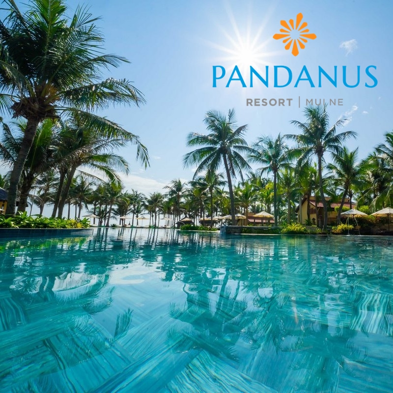 Pandanus Resort 4* Phan Thiết - Buffet Sáng, Hồ Bơi, Bãi Biển Riêng, Voucher Giá Tốt, Khách Sạn Mũi Né