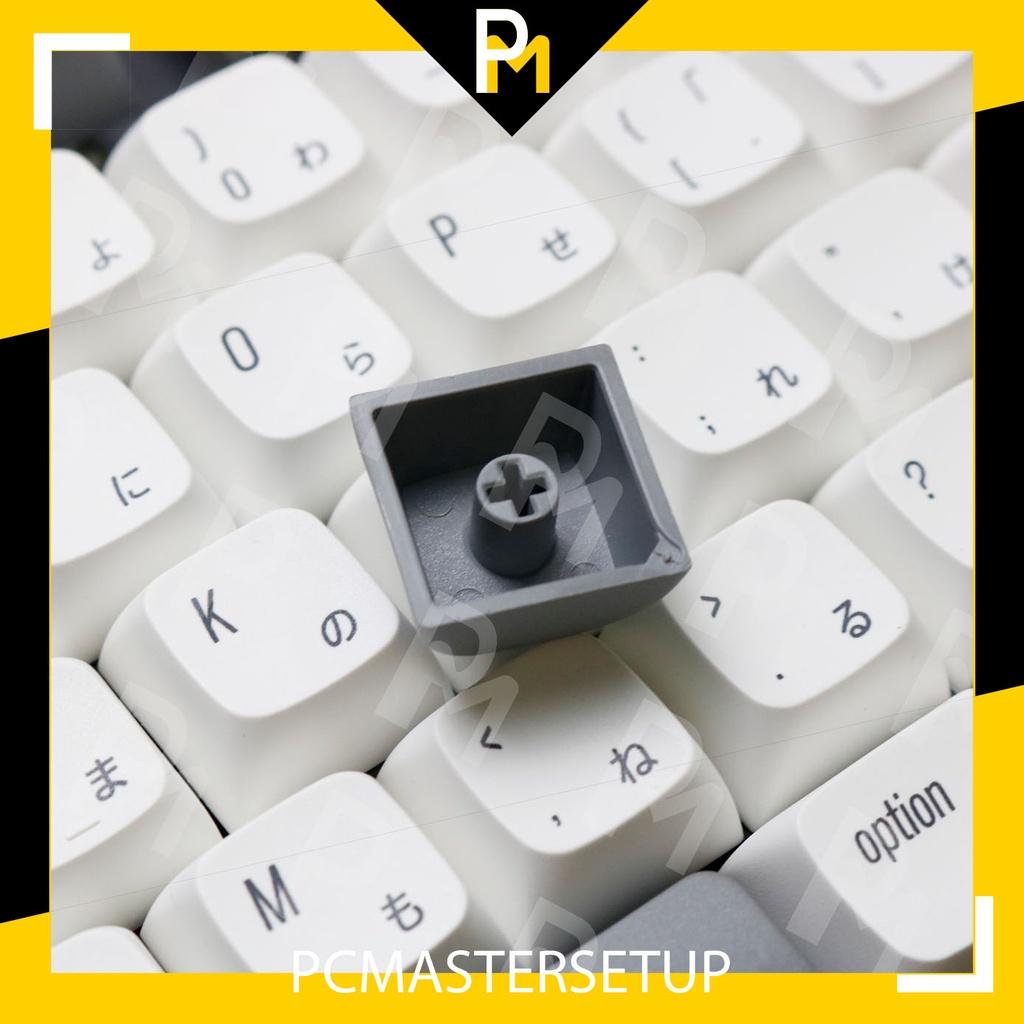 Keycap pbt xda iaple cho MAC 124 phím, nút cho bàn phím cơ in nhiệt thăng hoa của