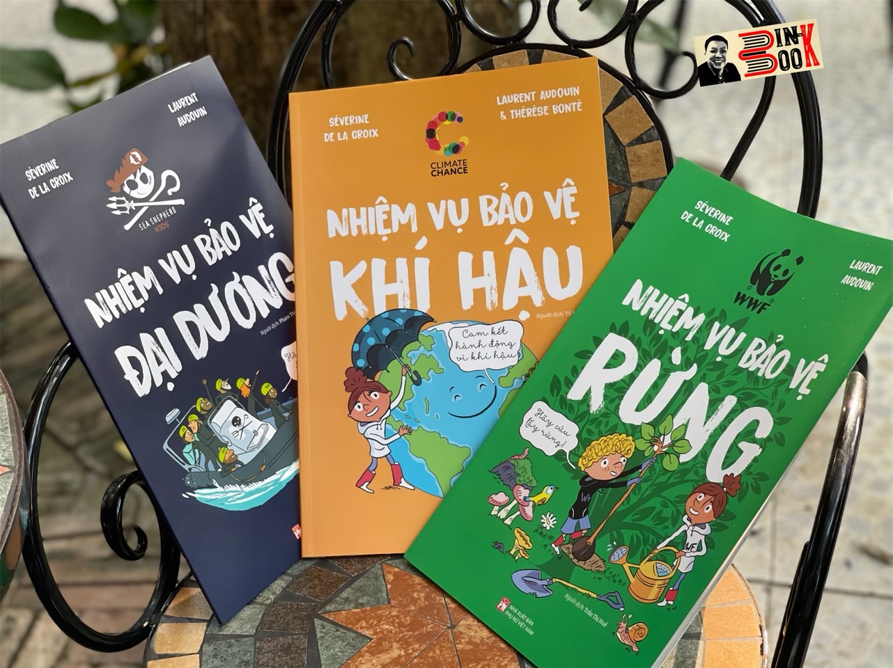 (Combo 3 cuốn, khổ lớn, in màu) NHIỆM VỤ BẢO VỆ MÔI TRƯỜNG - Nxb Phụ Nữ - bìa mềm