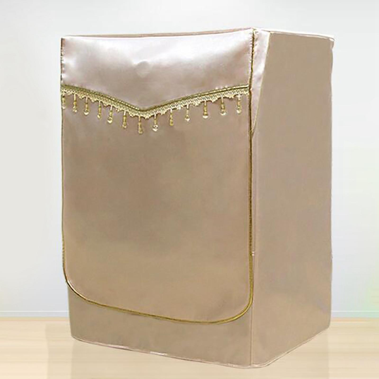 Washing Machine Cover Anti Aging Dryer Cover for Most Front Loading Washers 4 Covers Gold