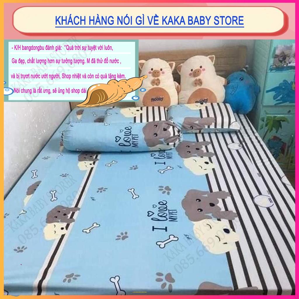 Ga chống thấm cho bé chính hãng PT, chất liệu cotton cao cấp, chống thấm nước tuyệt đối, bé tè lau là sạch