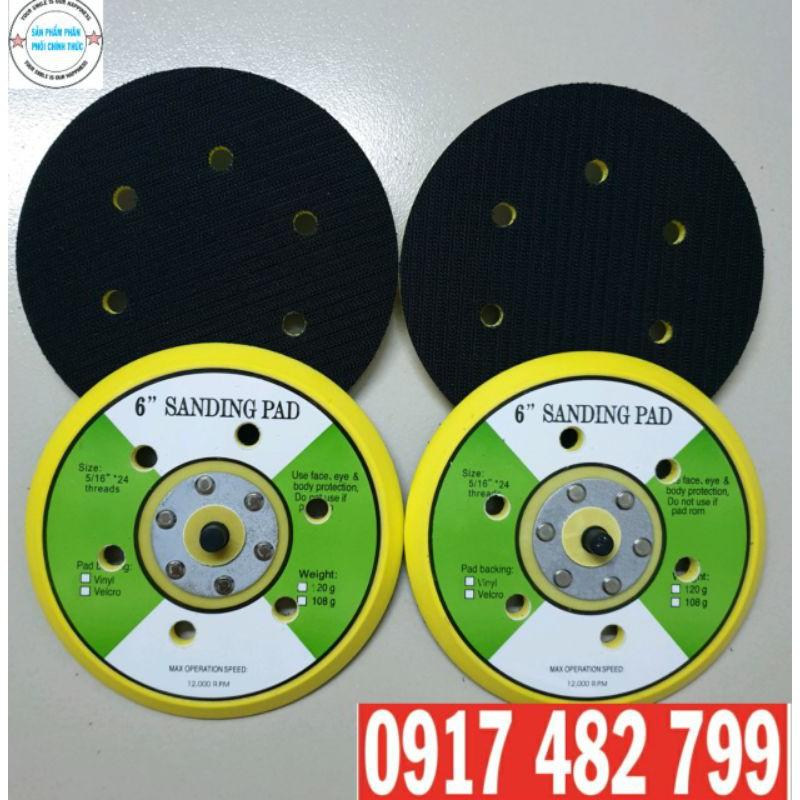 ĐẾ CHÀ NHÁM TRÒN 6 INH 150mm chuyên chà nhám gỗ chà nhám ô tô