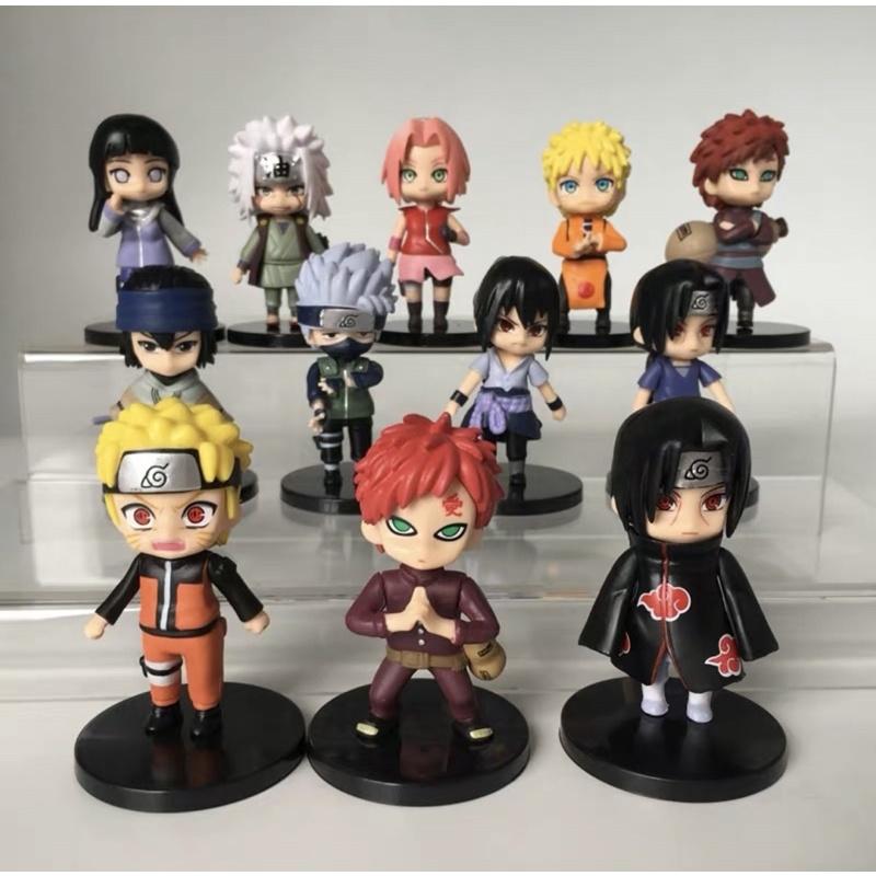 Mô hình Naruto - Mô hình Chibi 6cm Naruto, Sasuke, Kakashi, Itachi, Hinata, Jiraira, Gaara