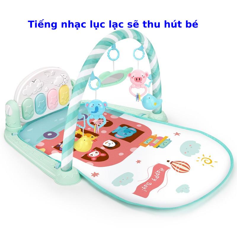 Thảm nhạc cho bé nằm chơi cao cấp phát triển thính giác thị giác