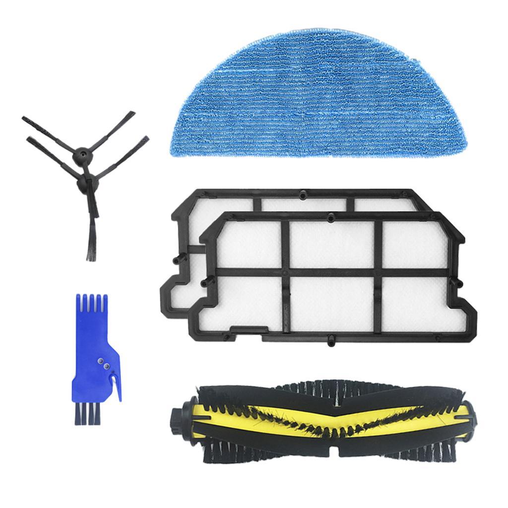 HEPA Filter Side & Main Brushes Spare Part for ILIFE V7 Vacuum Cleaner Accs